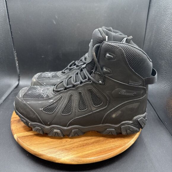 Thorogood Crosstrex Mens Size 10 Comp Toe Boots 804-6290 Black Work READ - Picture 1 of 8